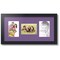 ArtToFrames Collage Photo Picture Frame with 3 - 4x6 inch Openings, Framed in Black with Over 62 Mat Color Options and Regular Glass (CSM-3926-113)